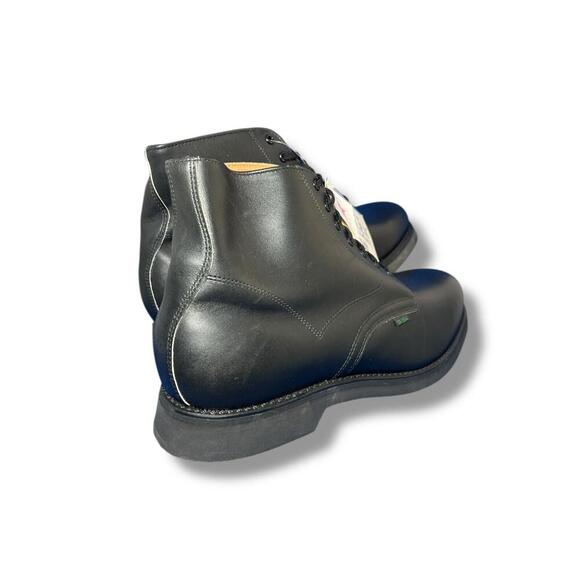 Vintage USPS Work America Postman Boots Men’s Size 11 Black Leather Made in USA - Picture 9 of 12